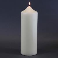 Chapel Candles Ivory Pillar Candle 23cm x 8cm Extra Image 1 Preview